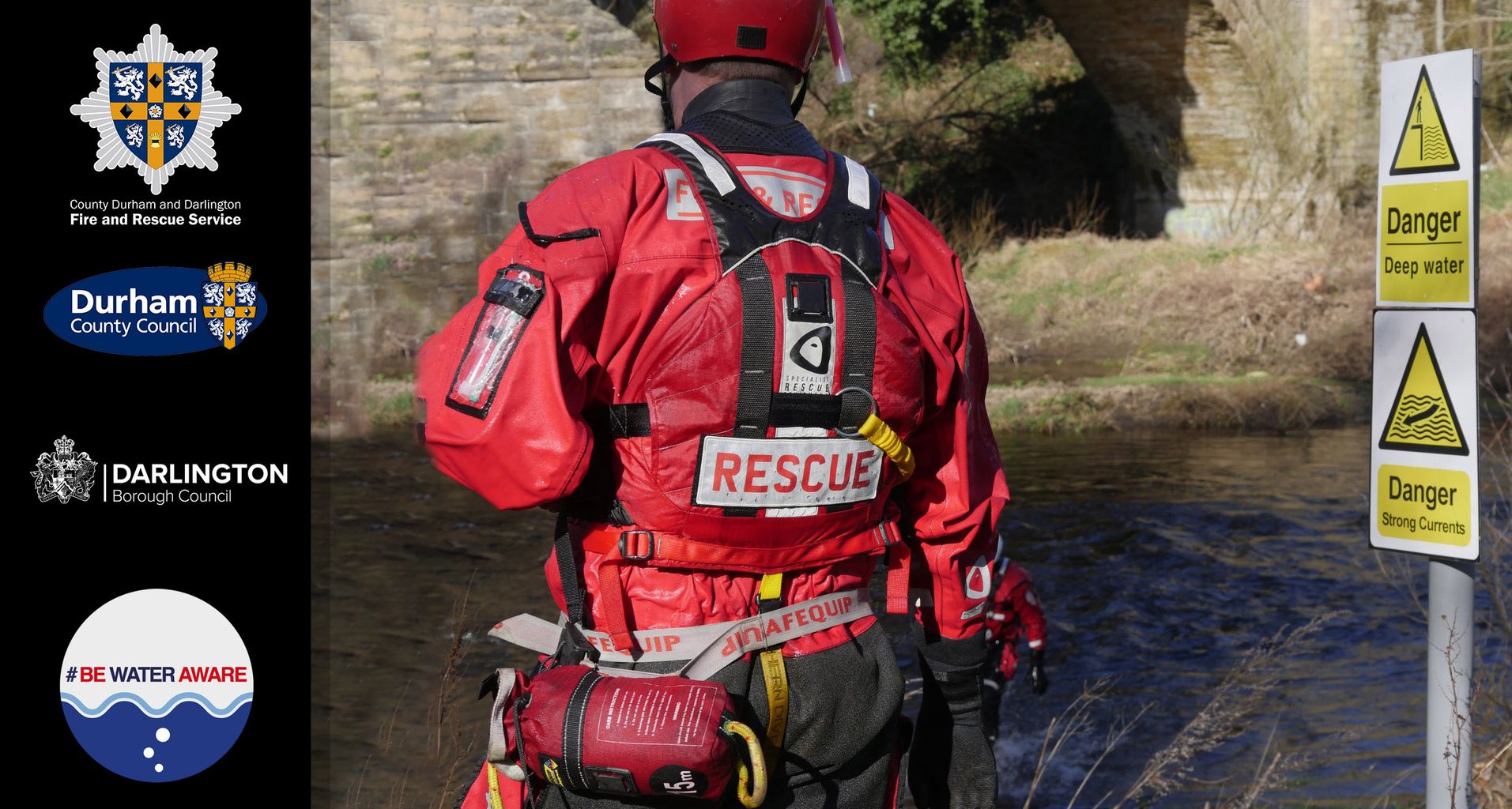 People in County Durham and Darlington urged to 'Be Water Aware'